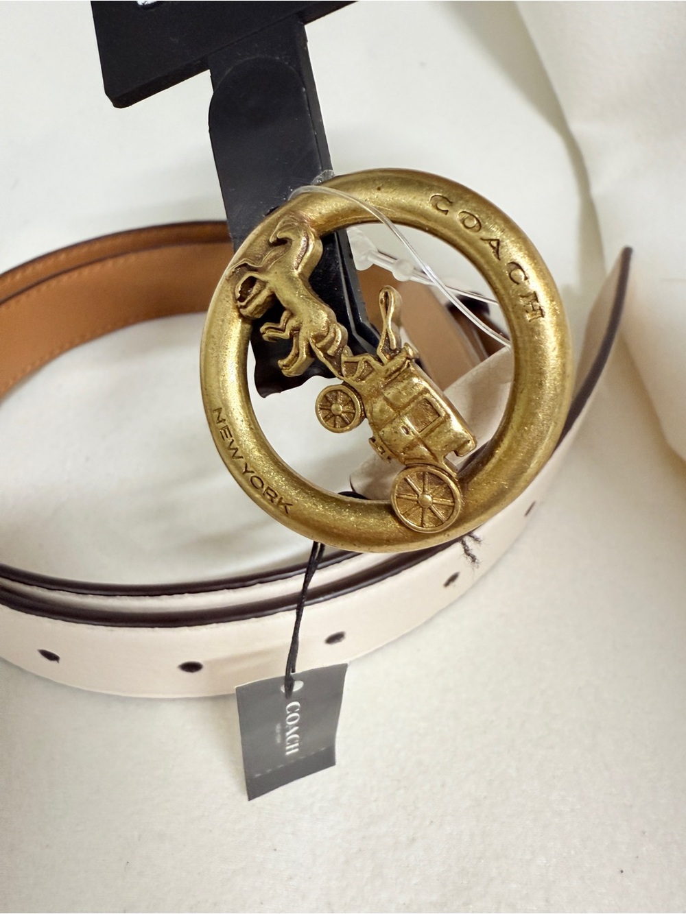 coach Horse And Carriage Belt f78181 size m - Picture 2 of 4